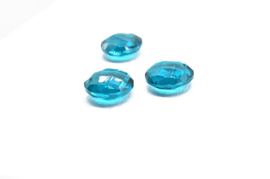 Neon Apatite Quartz 10mm Round Faceted Briolettes,Apatite Quartz Briolette,Coin Gemstones Beads,Neon Apatite Coin Faceted Beads,10mm Coin
