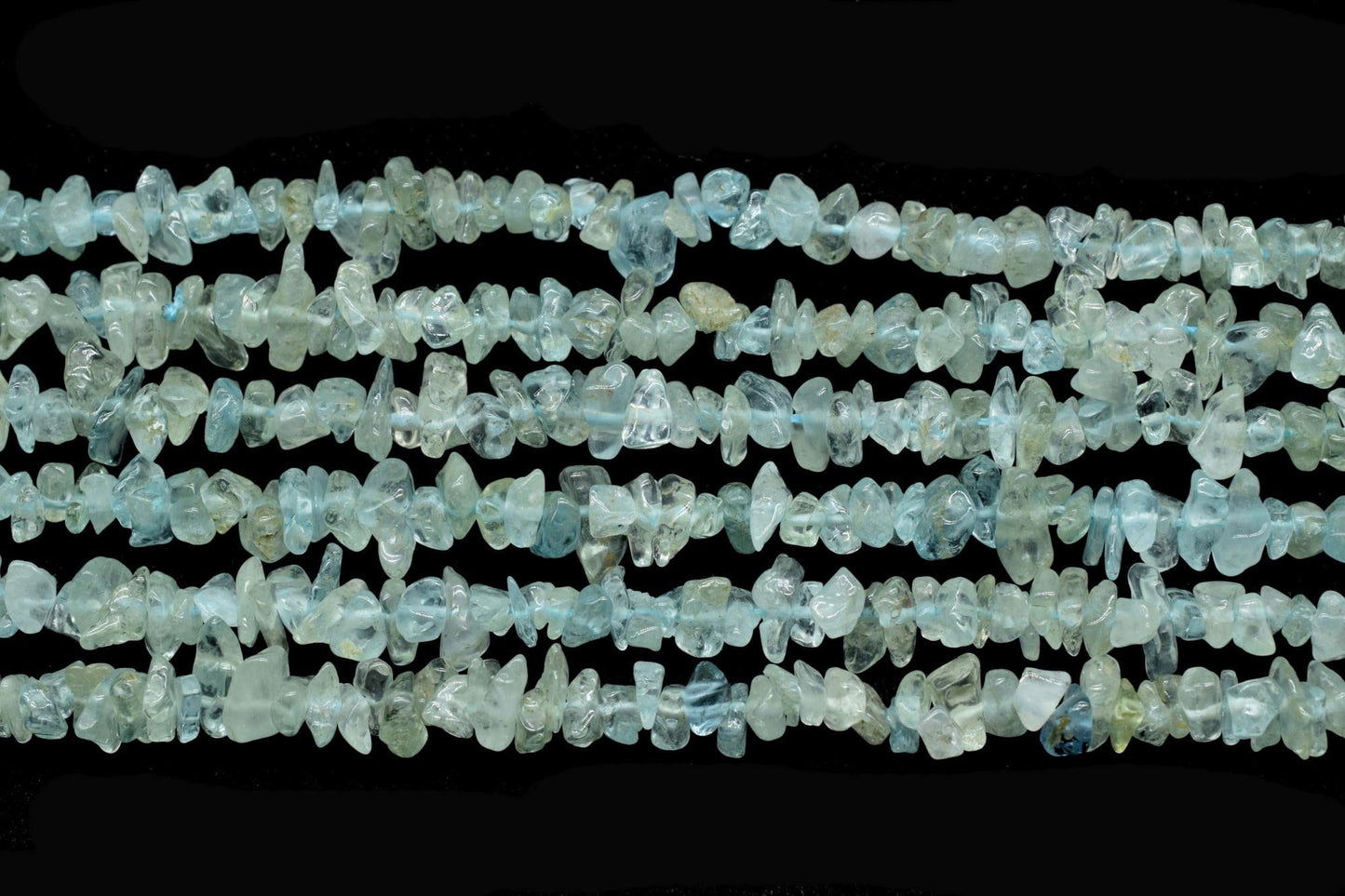 Natural Aquamarine Chip Beads Strand,Gemstone,Jewelry Making Supply,Beading Supplies,Smooth Raw Gemstone Nuggets Chips,Aquamarine Uncut Bead