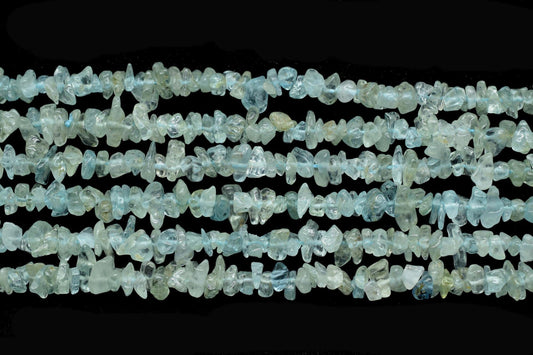Natural Aquamarine Chip Beads Strand,Gemstone,Jewelry Making Supply,Beading Supplies,Smooth Raw Gemstone Nuggets Chips,Aquamarine Uncut Bead