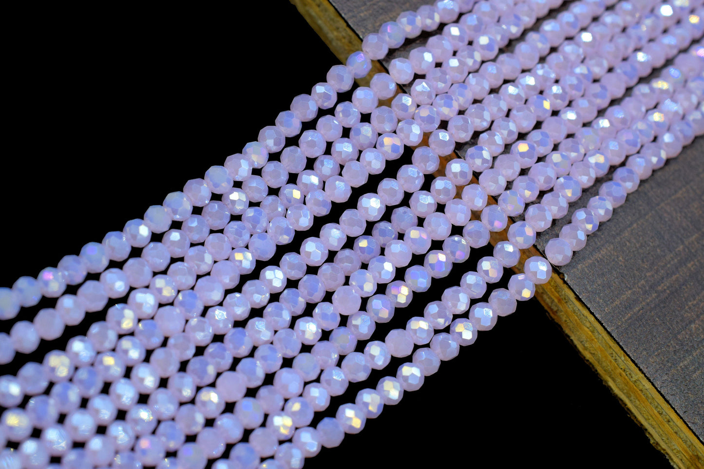 Rose Quartz Faceted Beads/Loose Gesmstone Beads/Pink Stone Beads/Jewelry Making Beads/Rondelle Beads Rose quartz Beads Strand/Beds Faceted