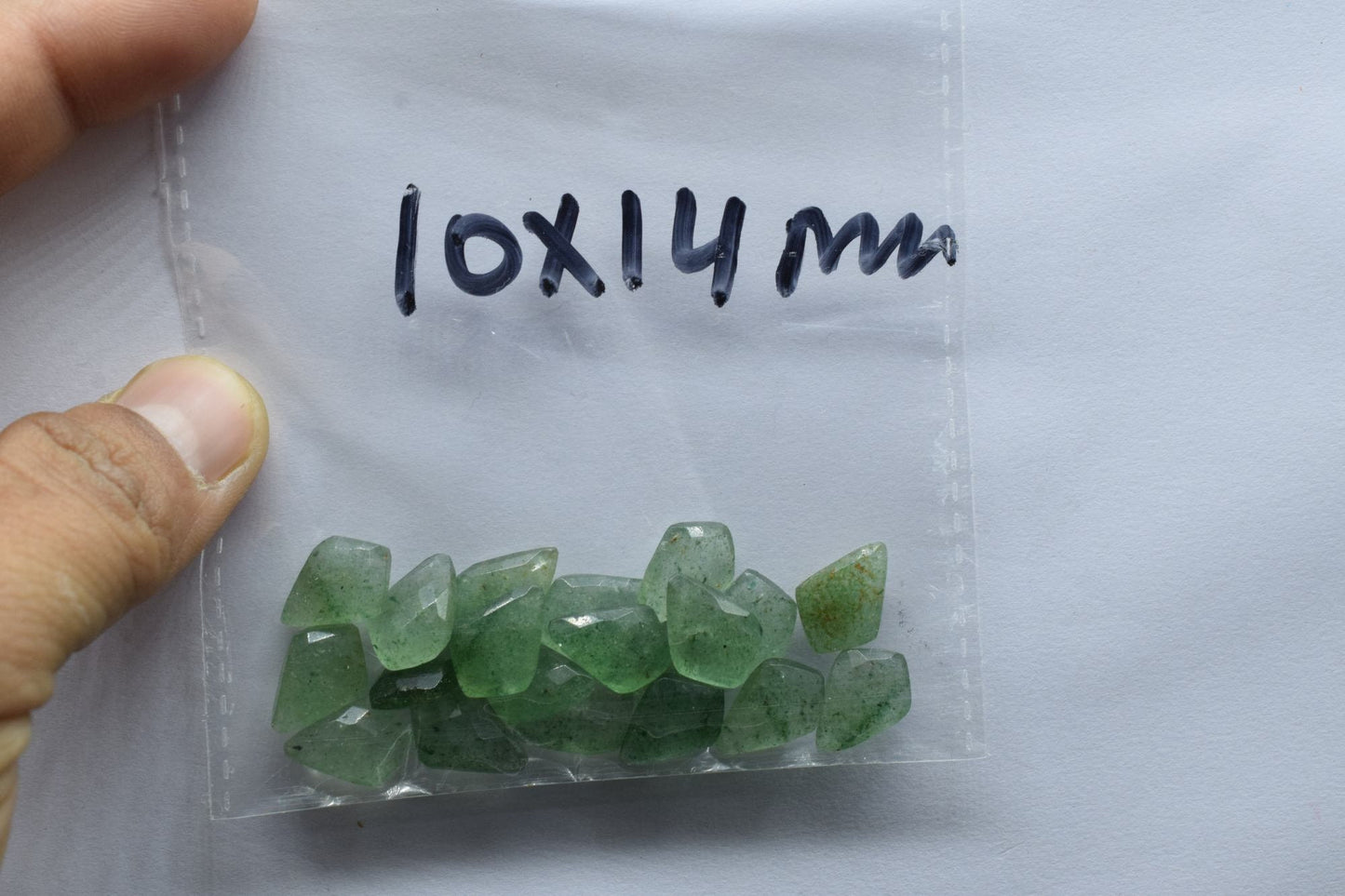 Green Strawberry 10x14mm Faceted pear shape Briolettes,Gemstone for jewelry,Green Strawberry Pear Beads,Pear Shape Briolettes,Briolettes,