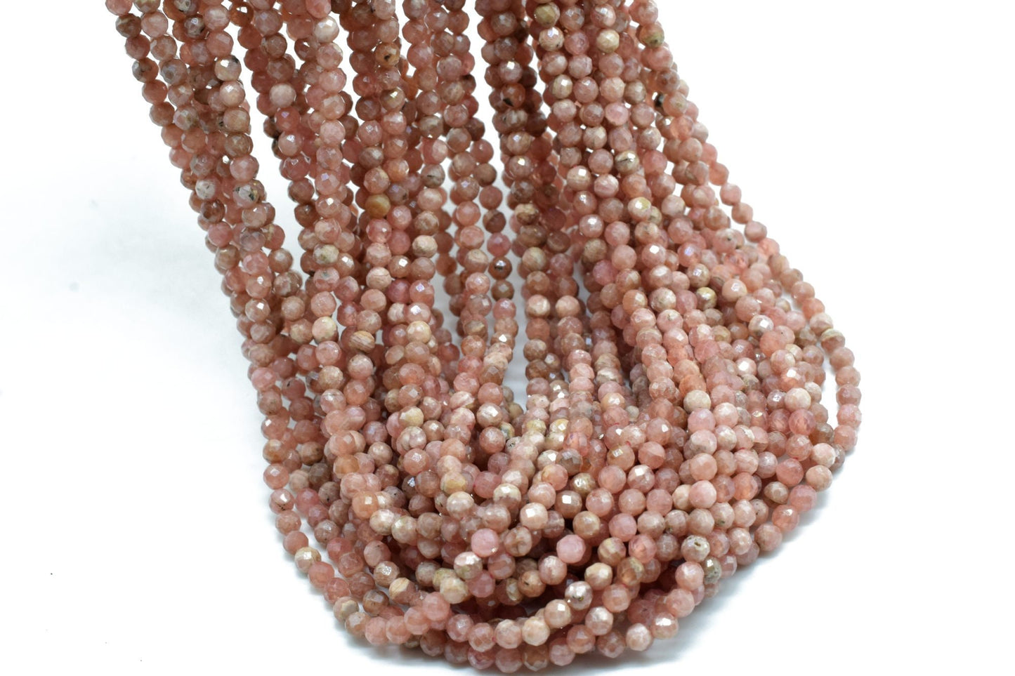 Natural Rhodonite Gemstone beads,Rondelle Beads for Jewelry,Semi Precious Spacer Bead,faceted Rondelle beads,Jewelry making beads,13''strand