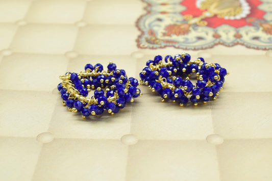 Lapis Lazuli Wire Wrapped Pendant,Gold Vermeil Dangle Earring,Handmade Beaded Charms Necklace,Gemstone ComponentLapis Pendant Jewelry Gift