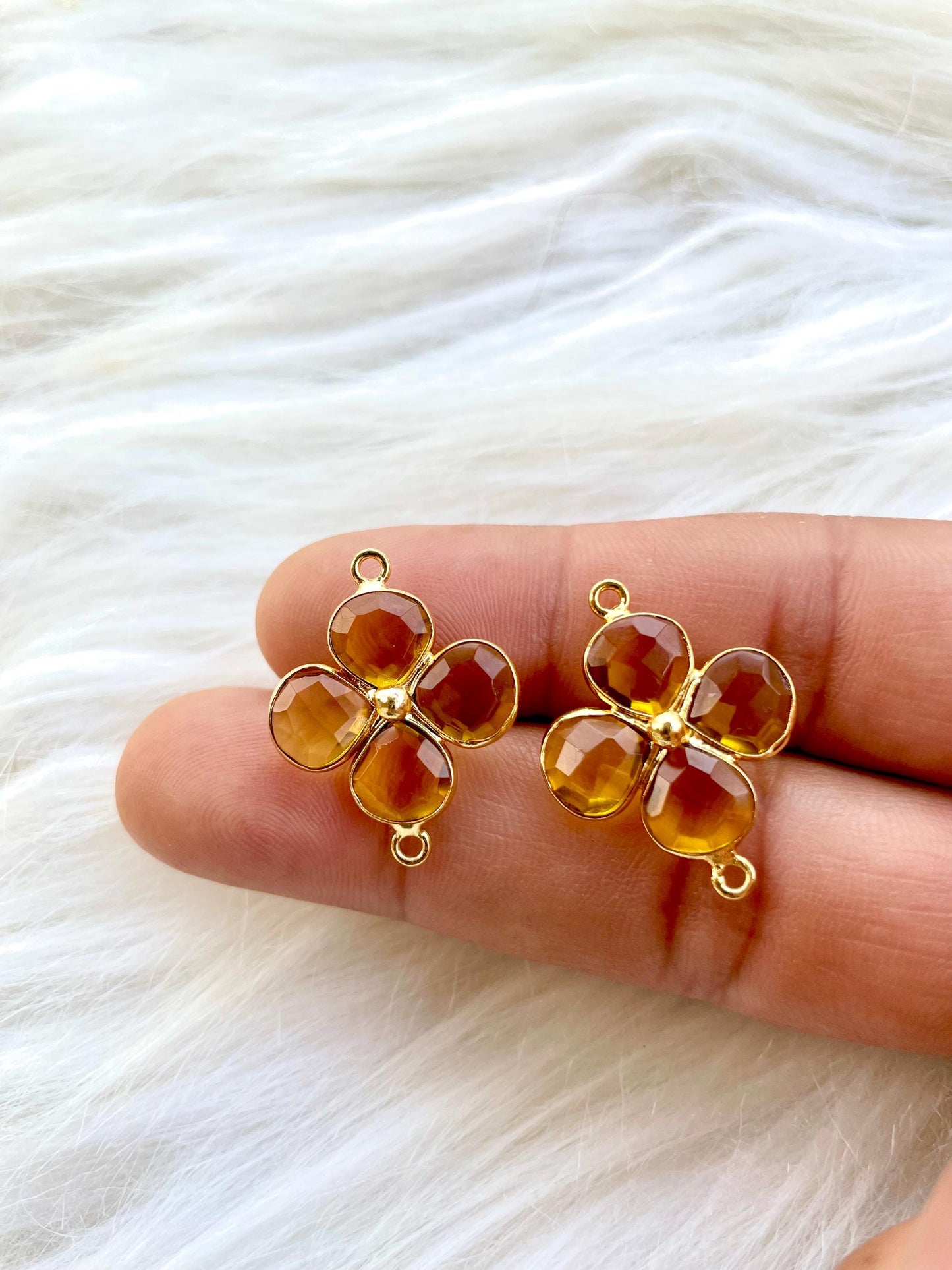 Citrine Heart Shape Pendant,Gemstone jewelry,Citrine Heart Shape Bezel Charms,Citrine Bracelet Charm,Jewelry Making Supply,Wedding Gift,P123