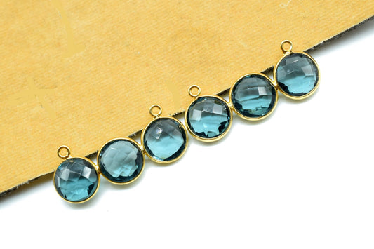 Kyanite Jewelry accessory,Gemstone Component,Jewelry Making Supply,Kyanite Earring,Double Bail Pendant, Attached Bezel Pendant,Double Bail