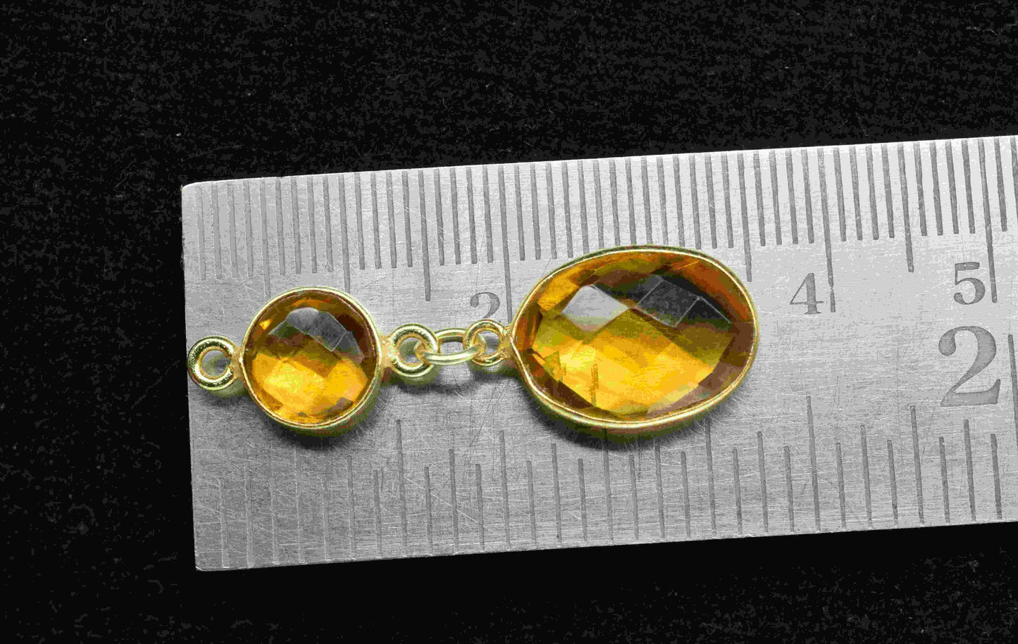 Citrine Quartz Dangle pendant Charm,Handmade jewelry,Necklace Connector,Component pendant,Station Link,Multi Gemstone Dangle Earring Gift