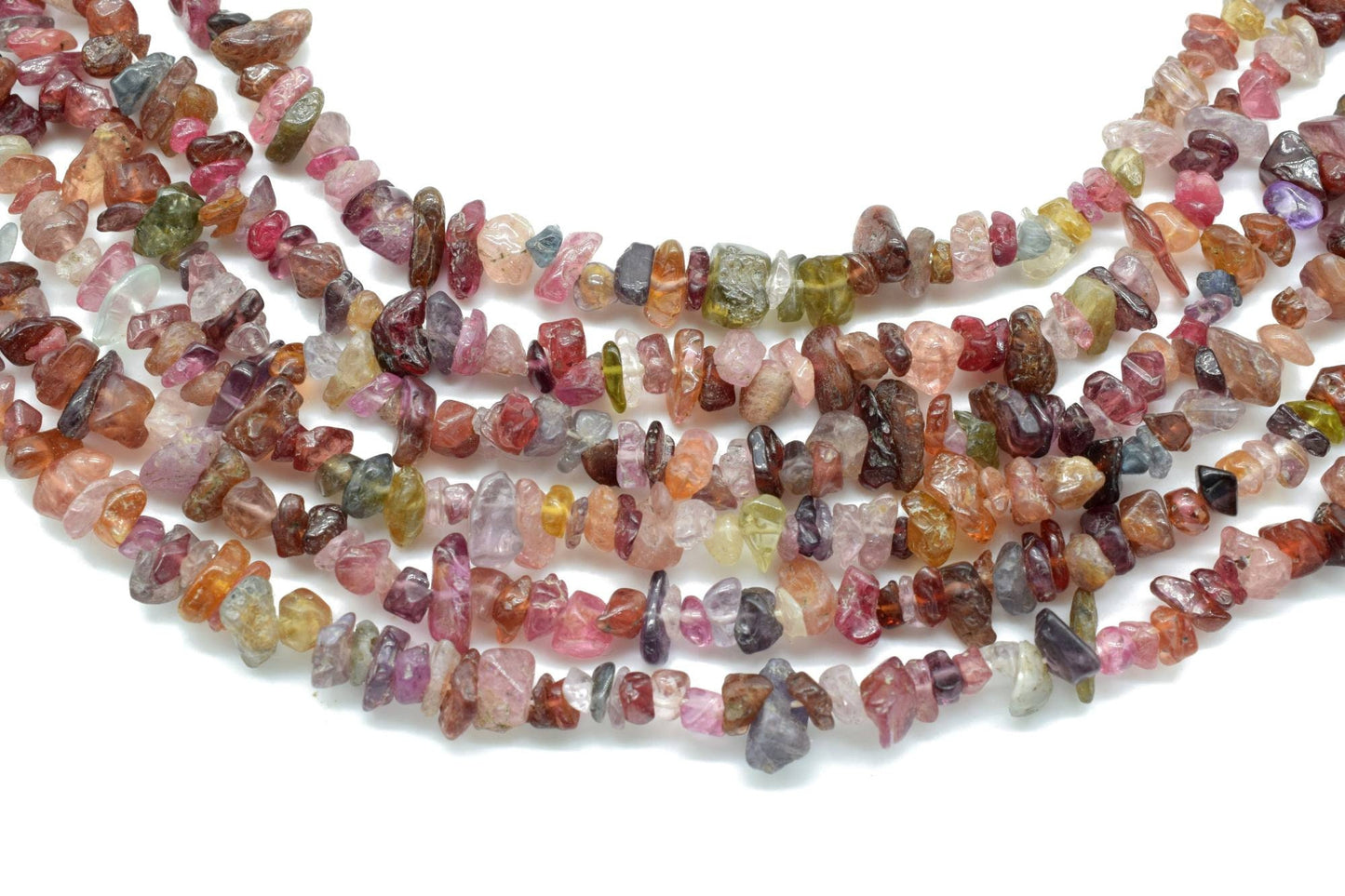 Multi Tourmaline Chip Beads Strand,Natural Multi Tourmaline Chips Beads,Uncut Chip Bead,3-6 MM,Polished Bead,Smooth Tourmaline Chip Gemstone