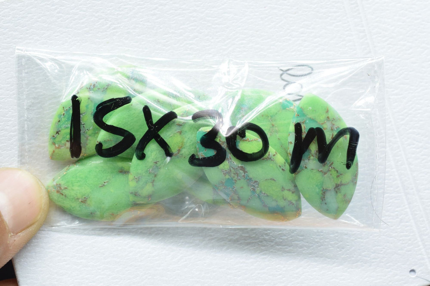 Green Copper Turquoise Marquise Shape Briolettes,15x30mm Marquise Turquoise Briolettes,Turquoise Beads, Green Copper Turquoise Briolette