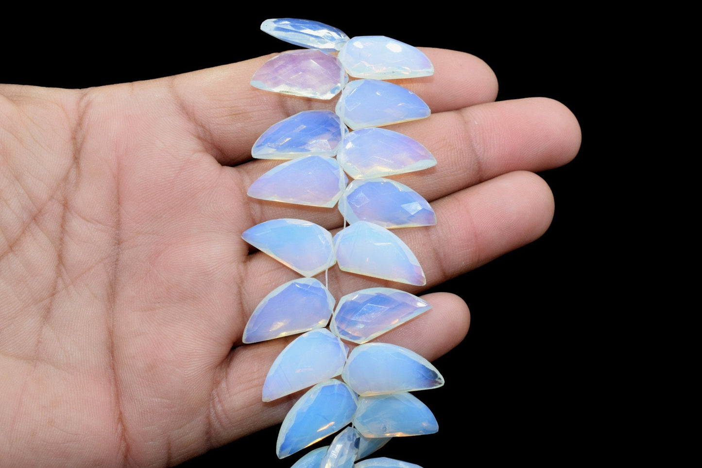 Opalite 10x20mm Horn shape beads,jewelry making Crafts,Shark Tooth shape beads,Opalite Pendants beads,Horn shape Briolettes,Opalite beads