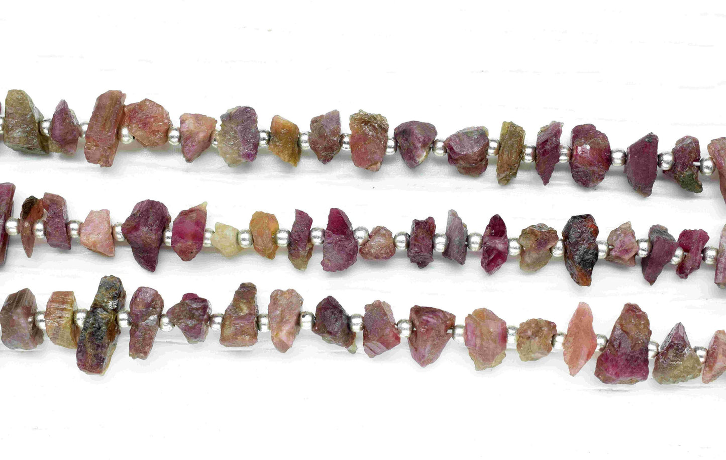 Multi Tourmaline Rough Stone 4x7mm to 5x10mm Chip Beads Strand,Multi Tourmaline Chip Gemstone Beads Strand,Multi Tourmaline Uncut Chip Beads