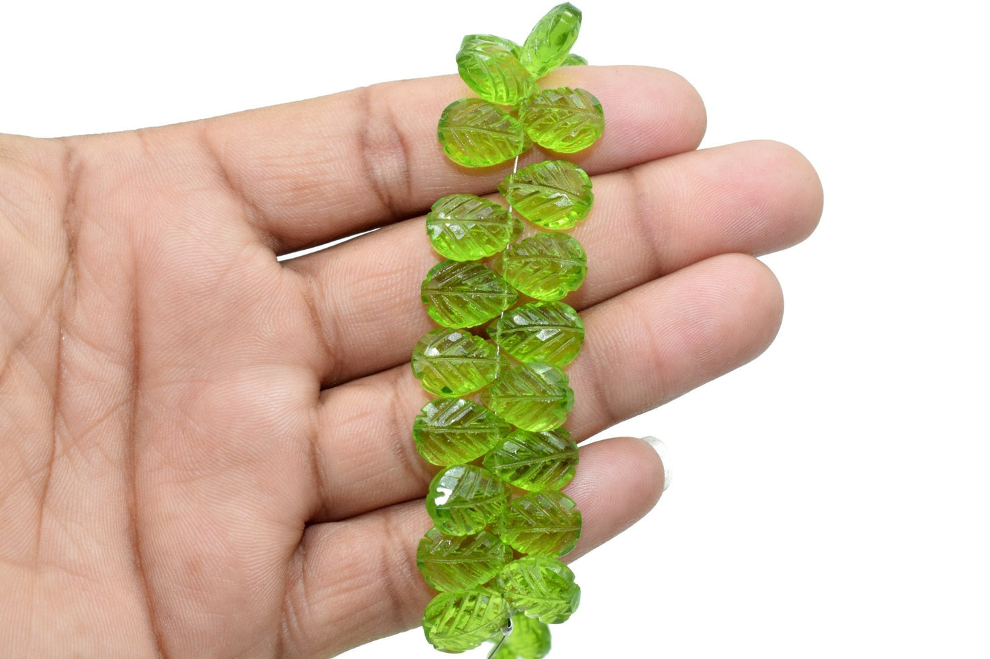 Peridot Leaf Carving Beads,9x13mm Pear Shape Carved Briolettes,Peridot Fancy Pear Briolettes,Carved Leaf Beads,hand carving leaf beads,beads