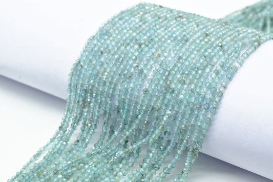 Seafoam Apatite faceted beads,sky color faceted beads,sparkle Apatite beads,AAA Quality beads,Jewelry Making beads,Apatite Bead,micro beads