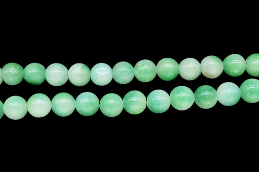 Natural Green Opal Beads, Smooth round beads, 6-7mm Round beads,green color Beads, Green opal Jewellery beads, Craft beads, Birthstone beads