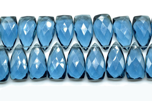 Kyanite Triangle Shape Faceted beads,10x18mm Triangle Shape,Jewelry Making Gemstone Beads,Long Triangle beads,Natural Gemstone Briolette