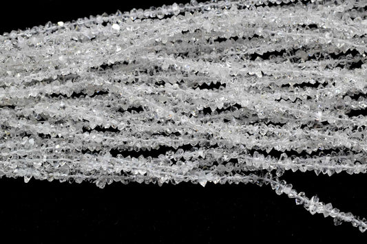 Sparkling Herkimer Diamond Quartz, Full Drill, Faceted Nuggets,Herkimer Diamond Nuggets stone,Herkimer jewelry making supplies and crafts