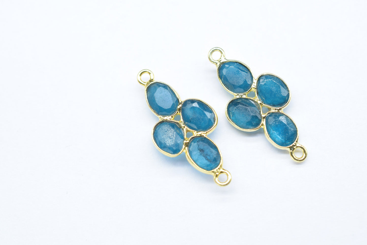 Neon Apetite Gemstone Component/Neon Apetite Faceted Cut Stones/Earring Component/Gemstone Pendant/Jewelry Making/Earring/Wholesale Supply