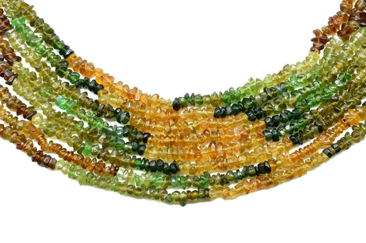 Natural Multi Petro Tourmaline Stone Faceted Beads Strand | Wholesale Petro Tourmaline Gemstone Beads | 3-4mm Multi Tourmaline Gemstone Bead