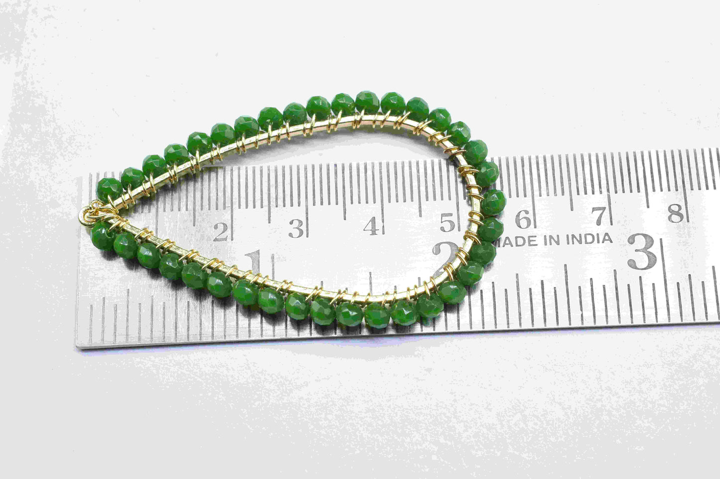Emerald Quartz Beaded Earring Connector, Gemstone Wire Wrapped Components,Pendant Jewelry Connector,Finding Necklace,Emerald Beaded Jewelry,