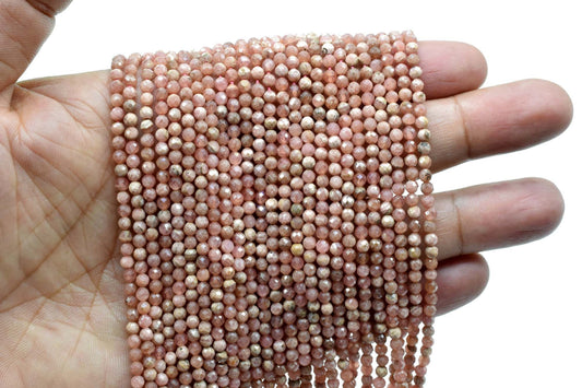 Natural Rhodonite Gemstone beads,Rondelle Beads for Jewelry,Semi Precious Spacer Bead,faceted Rondelle beads,Jewelry making beads,13''strand