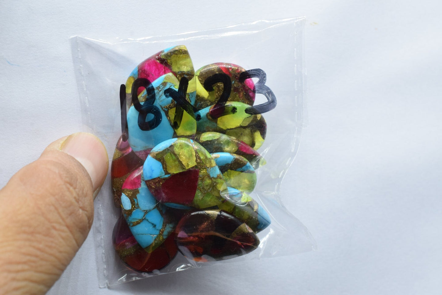 Oyster Copper Turquoise Beads, 18x23mm Teardrop beads,Smooth Briolettes,Wholesale Price Beads, Mystic Beads,Rare Copper Turquoise Briolettes