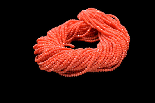 Carnelian 3.50mm Faceted Beads,Carnelian Jewelry Making beads,Gemstone Wholesale Beads supplier,Carnelian Quartz Beads,Carnelian Beads