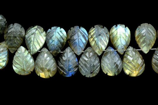Labradorite 9x13mm Carved Pear Shape Faceted Beads, Carved Teardrop Beads,Labradorite Briolette Beads,Jewelry Making Beads,Carved Briolettes