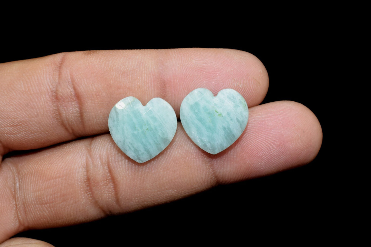Amazonite 14mm Carved Heart Shape Briolette,Carved Gemstone Beads,Amazonite Carved Faceted Beads,Wholesale Price Beads,Carved Amazonite
