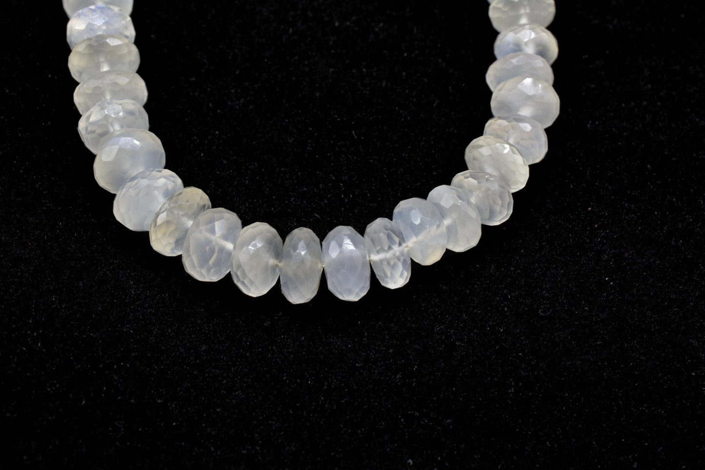 White Moonstone 8mm to 8.5mm faceted Rondelle Beads,Moonstone beads,Jewelry Making beads Craft,Moonstone Gemstone Bead,Moonstone fine beads,