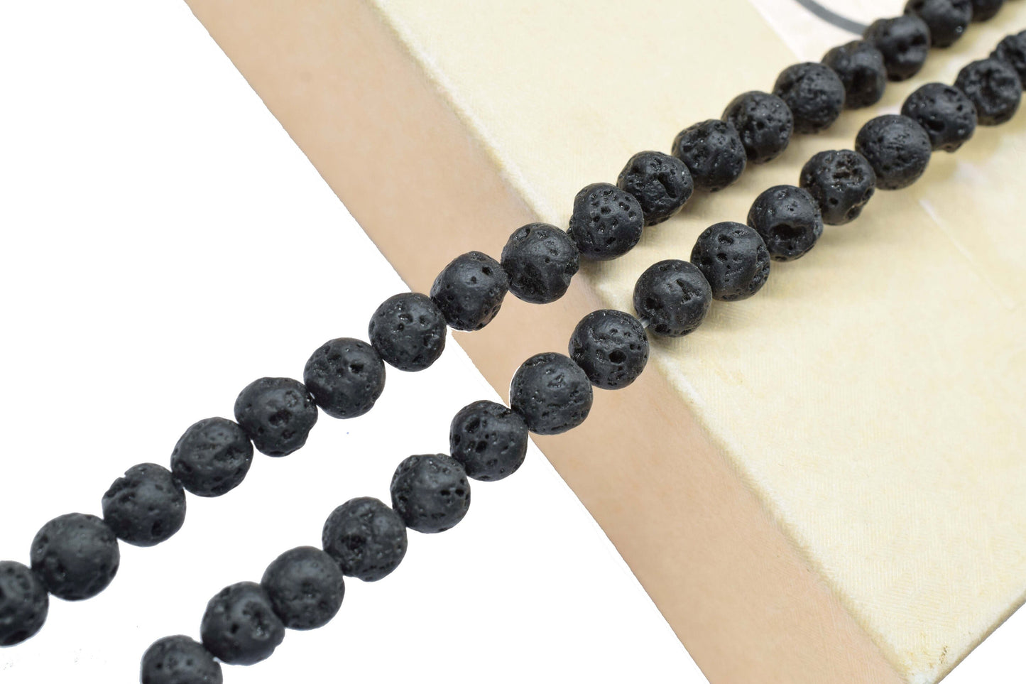 Black Lava Smooth Gemstone 6mm To 7mm Round Shape Briolettes,Lava Beads Strands Jewelry,Black Lava Gemstone 15 Inch Beads Strands Jewelry