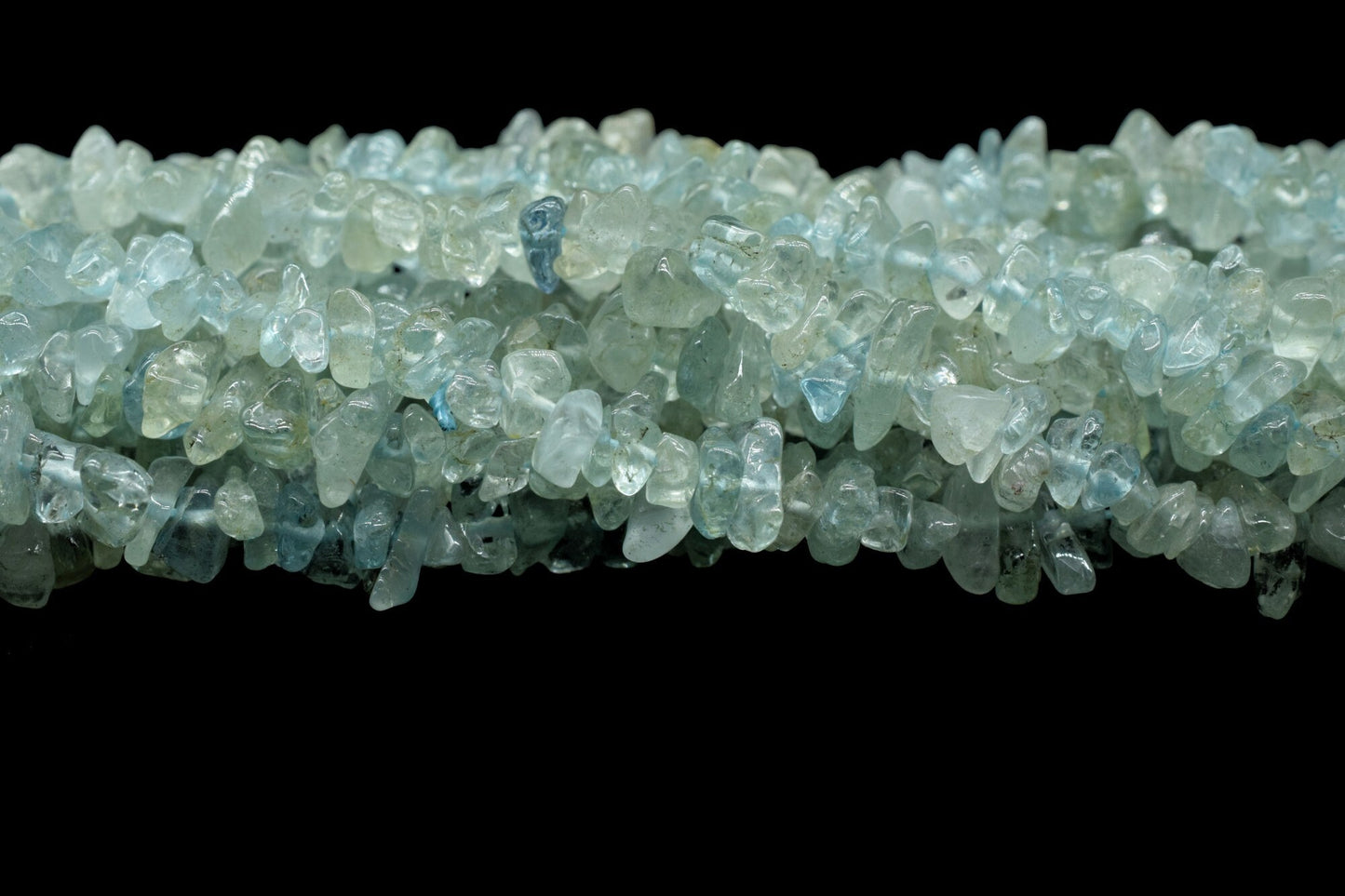 Natural Aquamarine Chip Beads Strand,Gemstone,Jewelry Making Supply,Beading Supplies,Smooth Raw Gemstone Nuggets Chips,Aquamarine Uncut Bead