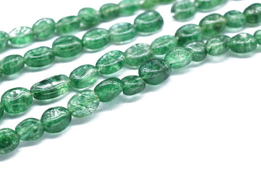 Green strawberry Oval Smooth Beads,Green strawberry Strands Beads,AAA Quality,Jewelry Making Craft,Gemstone Oval Shape Bead,Handmade Jewelry