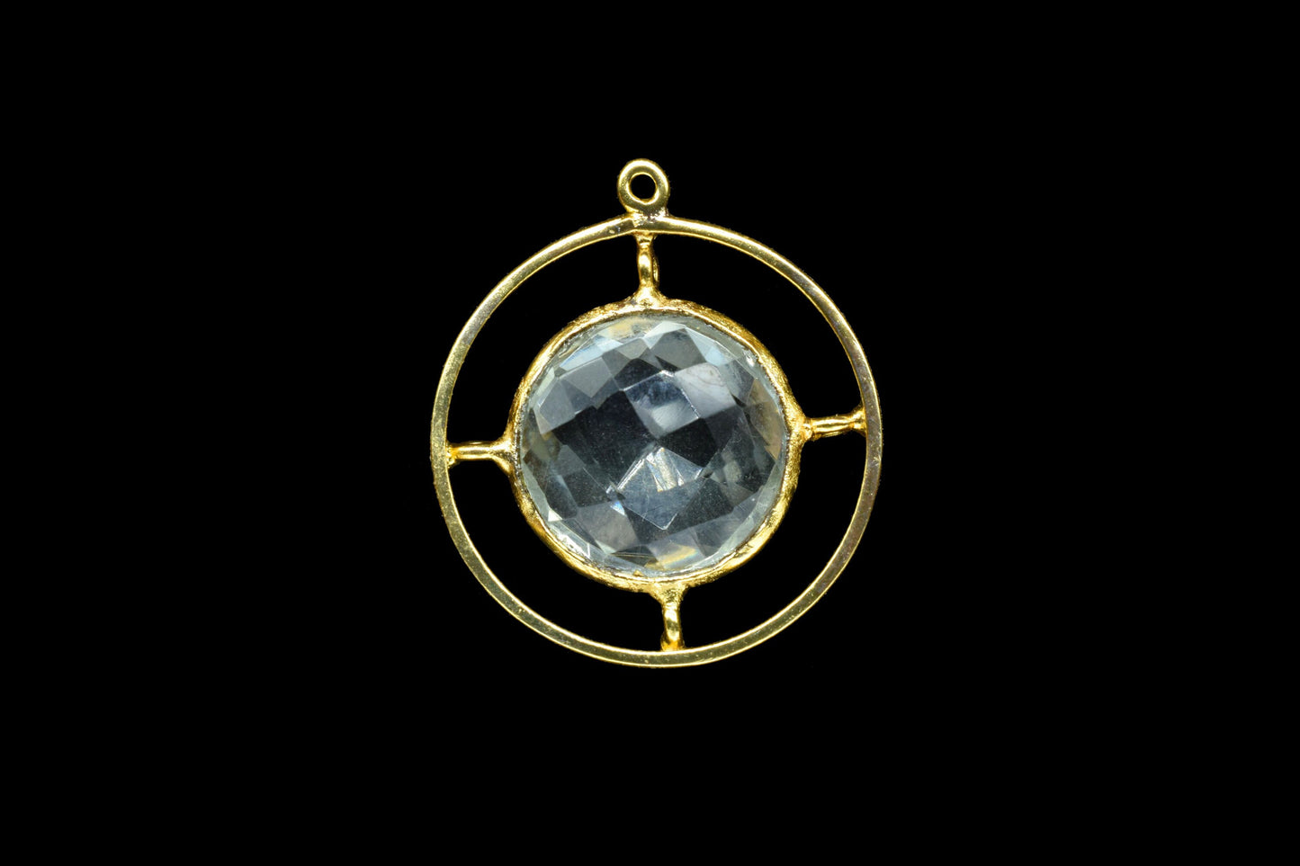 Gemstone Findings Pendant,Handmade Oval Pendant Charm,Single Bail Component,tation Bezel Link,Craft Supplies Tools,Round Findings Connector