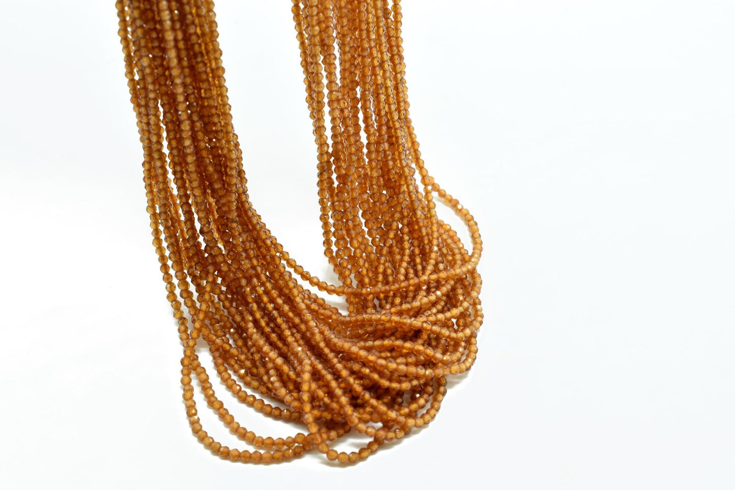 Hessonite Garnet AAA Faceted Beads,2-2.5mm Beads strand,micro Faceted Beads,Hessonite Beads,Jewelry Making Bead,Rondelle beads,yellow beads