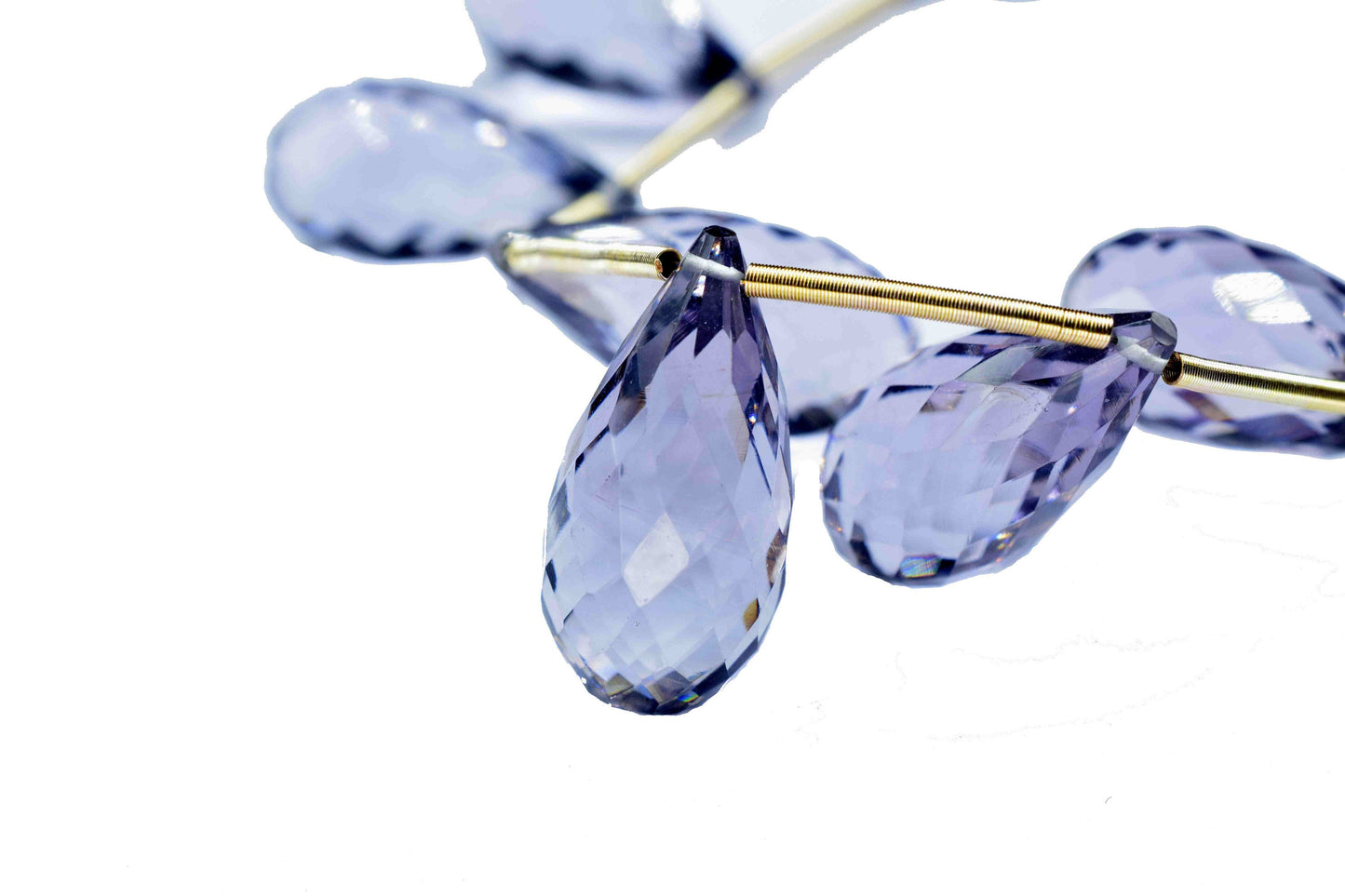 Amethyst Teardrop Faceted Briolettes,Purple Gemstone 12x24mm Teardrop Beads,Amethyst Gemstone Drop,Jewelry Making, Amethyst Teardrop Jewelry