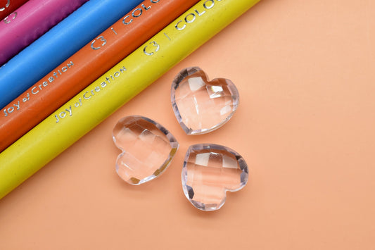 Pink Tourmaline Quartz,Faceted Heart Shape Briolettes 12mm,Loose Gemstone Fancy Beads,AAA Grade High Quality,Heart Shape Briolette Pair