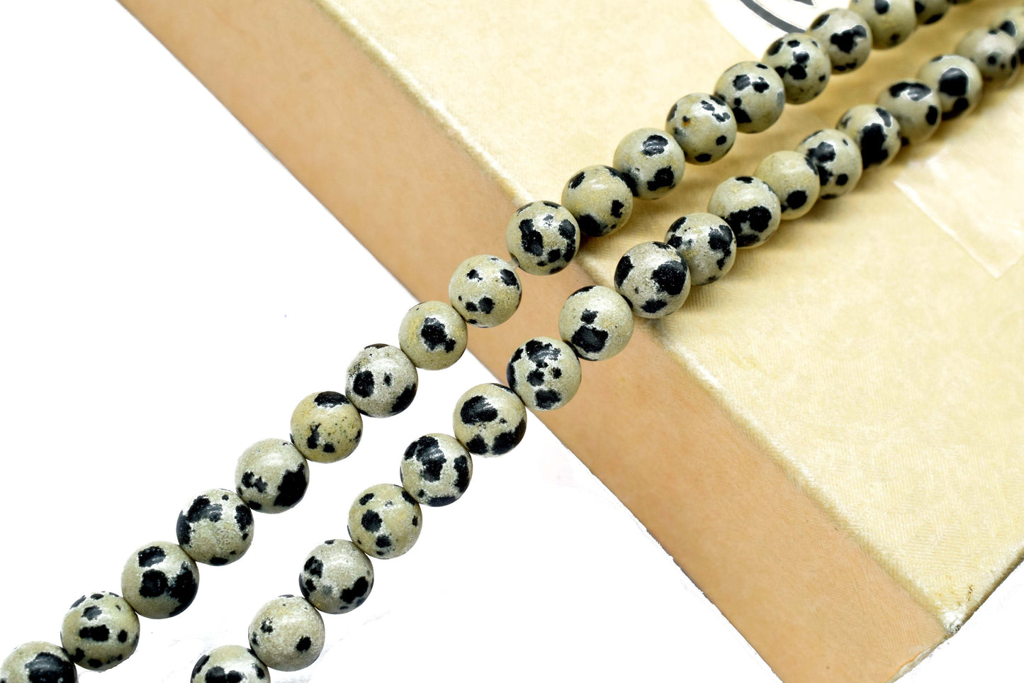 Dalmatian Jasper Smooth Beads,Dalmatian Jasper Gemstone Round Ball,6-7mm Round beads,Dalmatian Loose Beads,AAA Quality,Jewelry Making Crafts