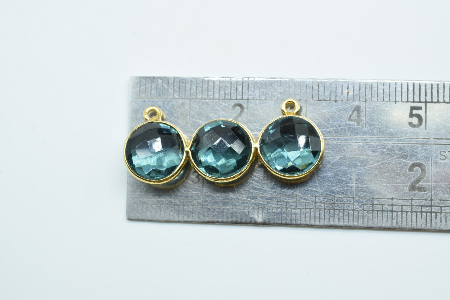 Kyanite Jewelry accessory,Gemstone Component,Jewelry Making Supply,Kyanite Earring,Double Bail Pendant, Attached Bezel Pendant,Double Bail