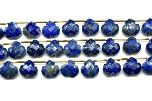 10 Pieces Natural Lapis Lazuli Carved Shape Fancy Briolettes, Lapis Fancy Shape Briolette Beads,Side Drilled Gemstone Briolette,Lapis Beads
