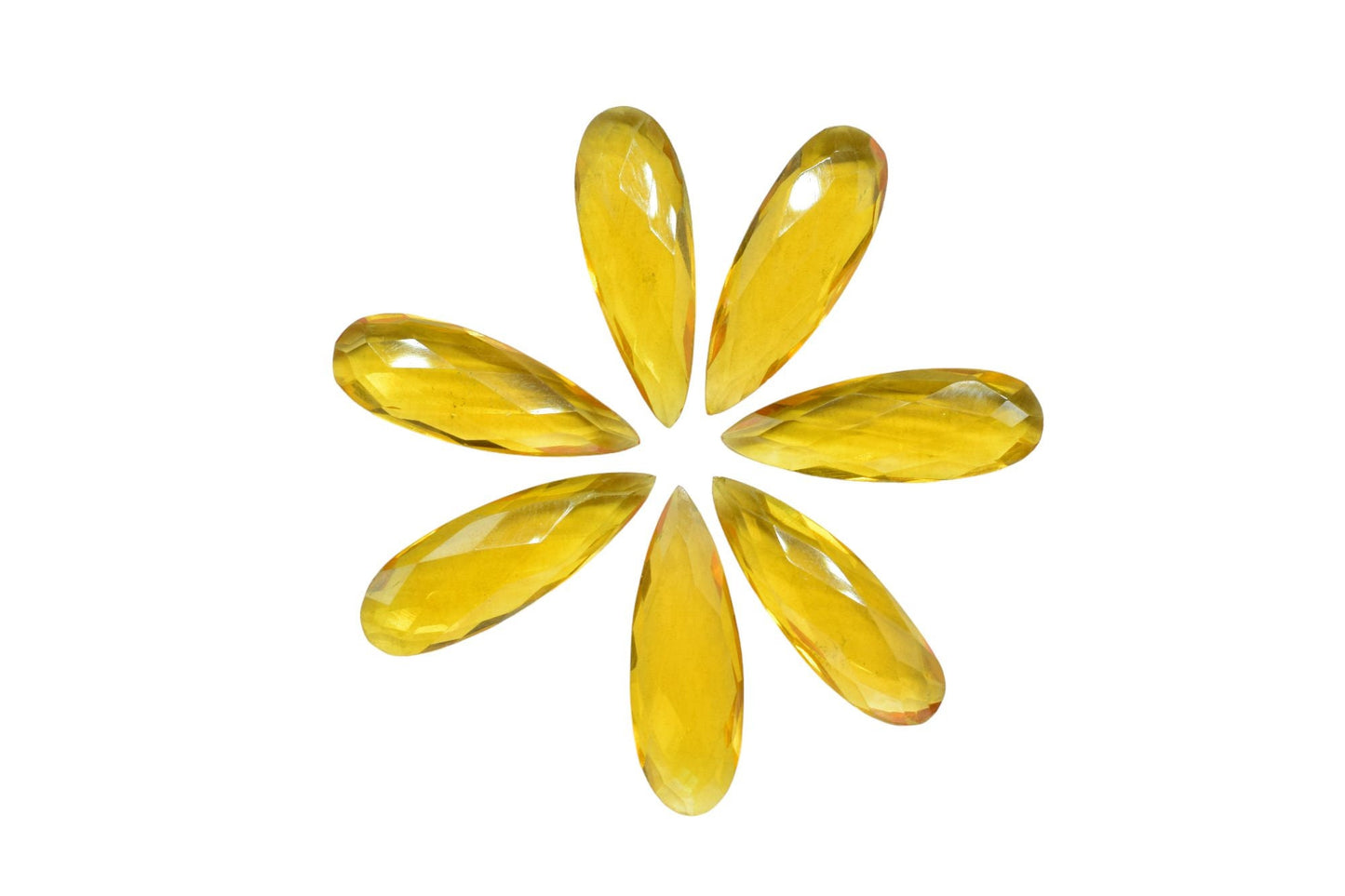 Matched Pairs,Citrine Long Pear Shape Briolettes,,Citrine 10x30mm Faceted Teardrop,Citrine Gemstone Briolettes,Faceted Pear Shape Briolettes