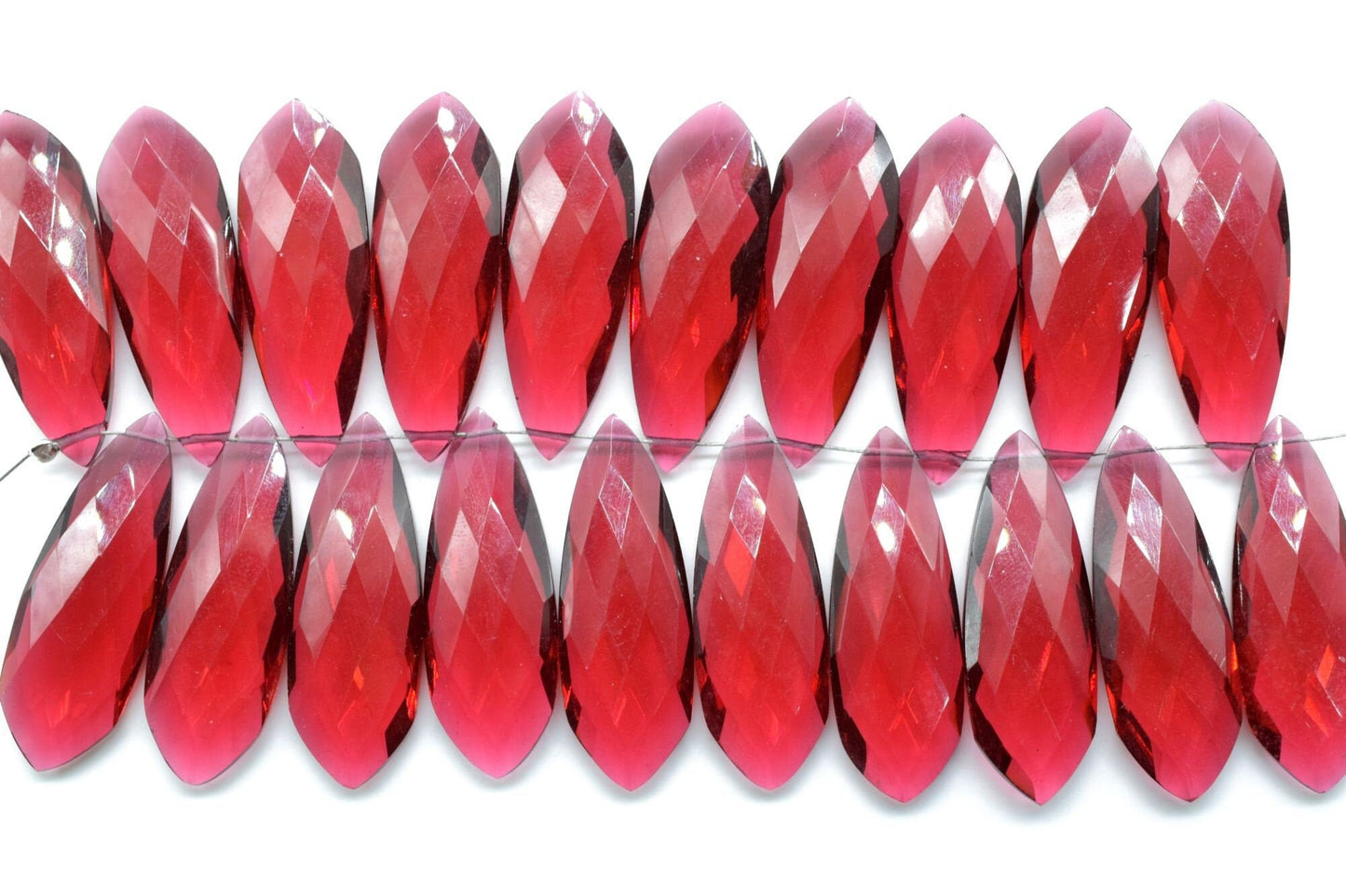 Pink Tourmaline Finest AAA Quality Faceted Briolettes,Tourmaline briolettes for making jewelry,Tourmaline beads.Tourmaline calibrated stones