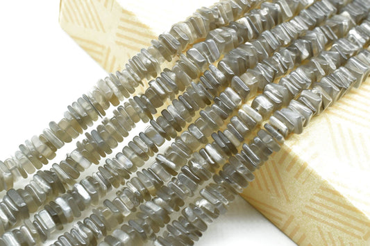Grey Moonstone Heishi Beads Size 4-6MM 16 inch strand Approx,Moonstone Heishi Beads,Moonstone Heishi Cut Beads,Moonstone beads, smooth Beads