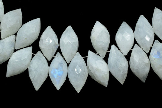 Moonstone faceted Dew Drops beads,8x16mm Dew Drops briolettes,Moonstone Micro faceted Dew Drop Beads,Moonstone Briolettes,Moonstone jewelry