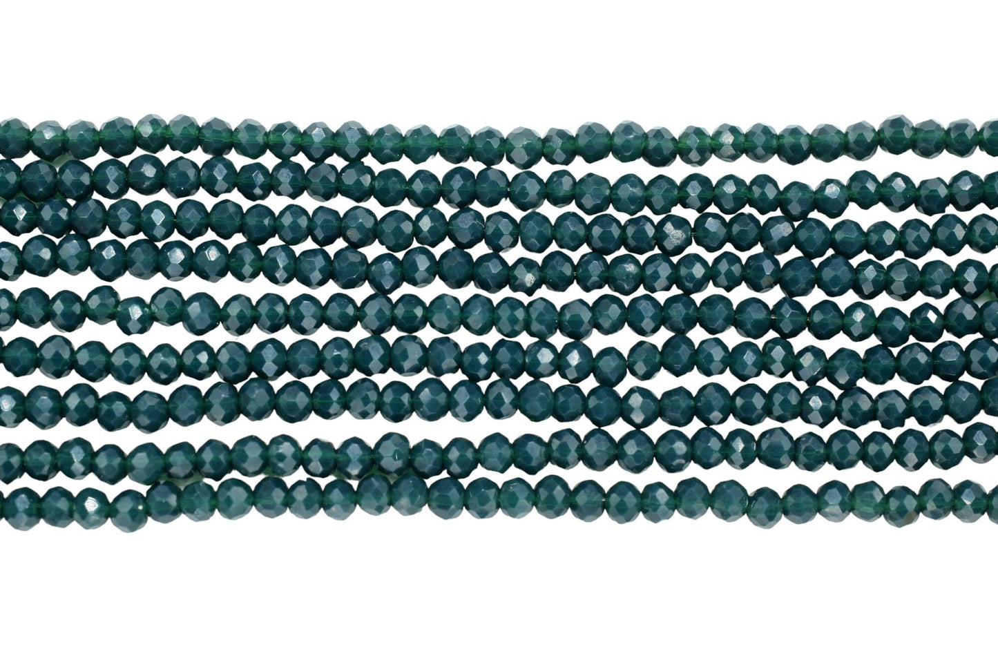 Dark Green Aget 3.50mm Faceted Beads,Green Aget Jewelry Making beads,Gemstone Wholesale Beads supplier,Green Aget Quartz Beads,Aget Beads