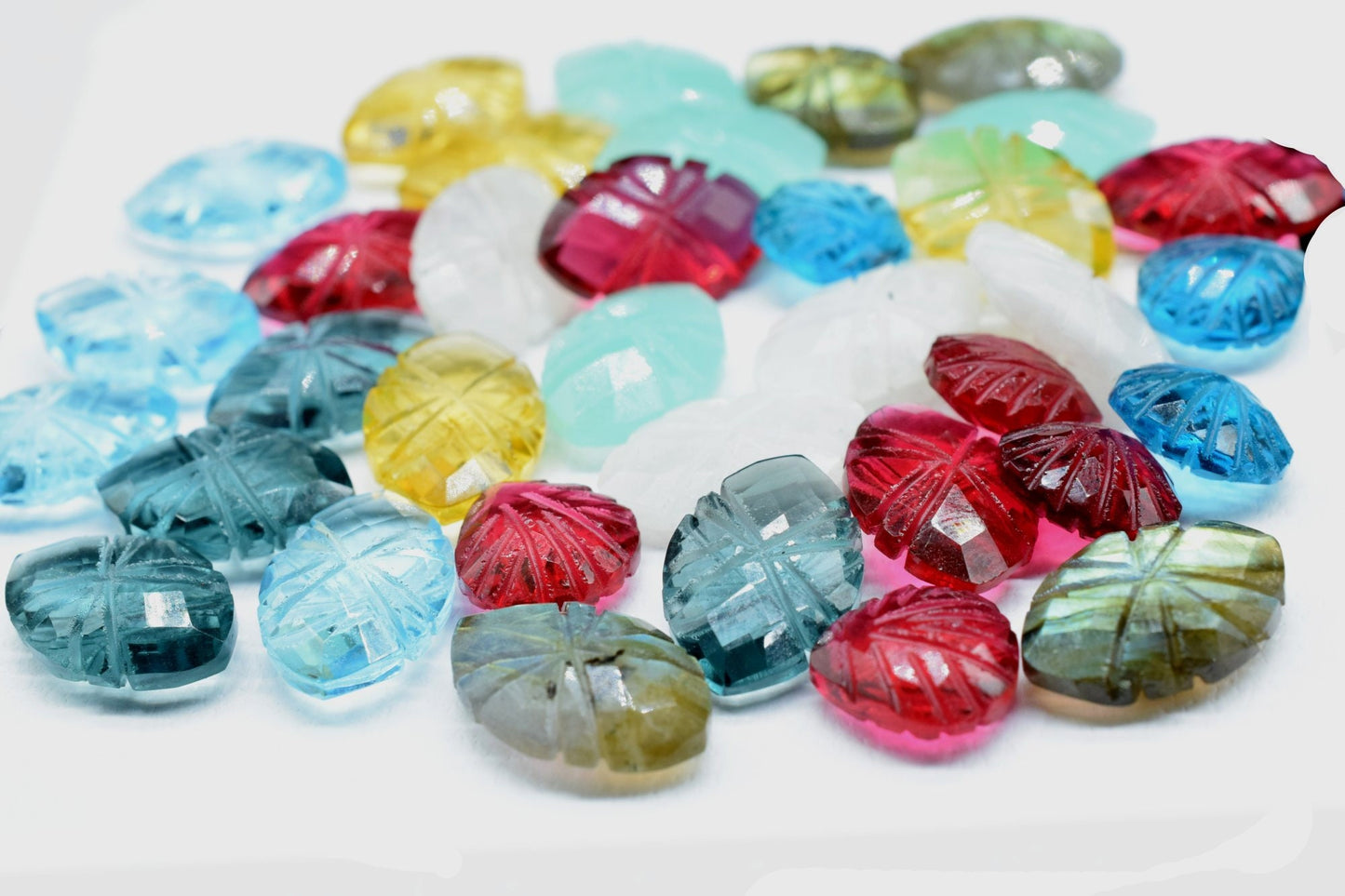 kyanite Carving Shape Marquise Briolettes,12x18mm Carved Marquise Beads,Jewelry making Beads,Carved Gemstone,kyanite Carving Beads,Gift Item