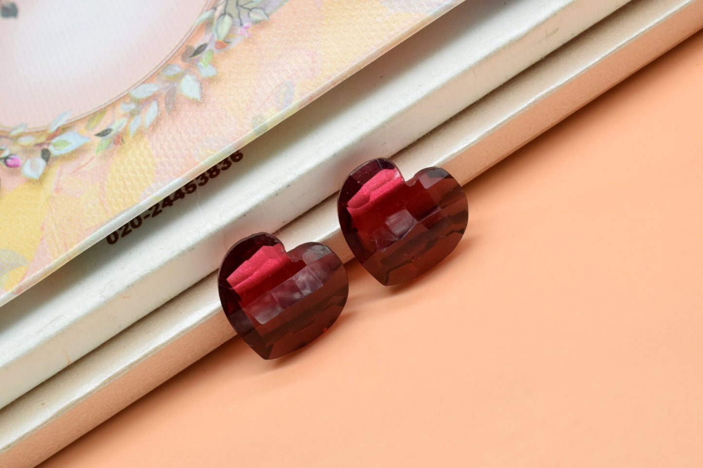 Pink Tourmaline Quartz,Faceted Heart Shape Briolettes 14mm,Loose Gemstone Fancy Beads,AAA Grade High Quality,Heart Shape Briolette,Pink bead