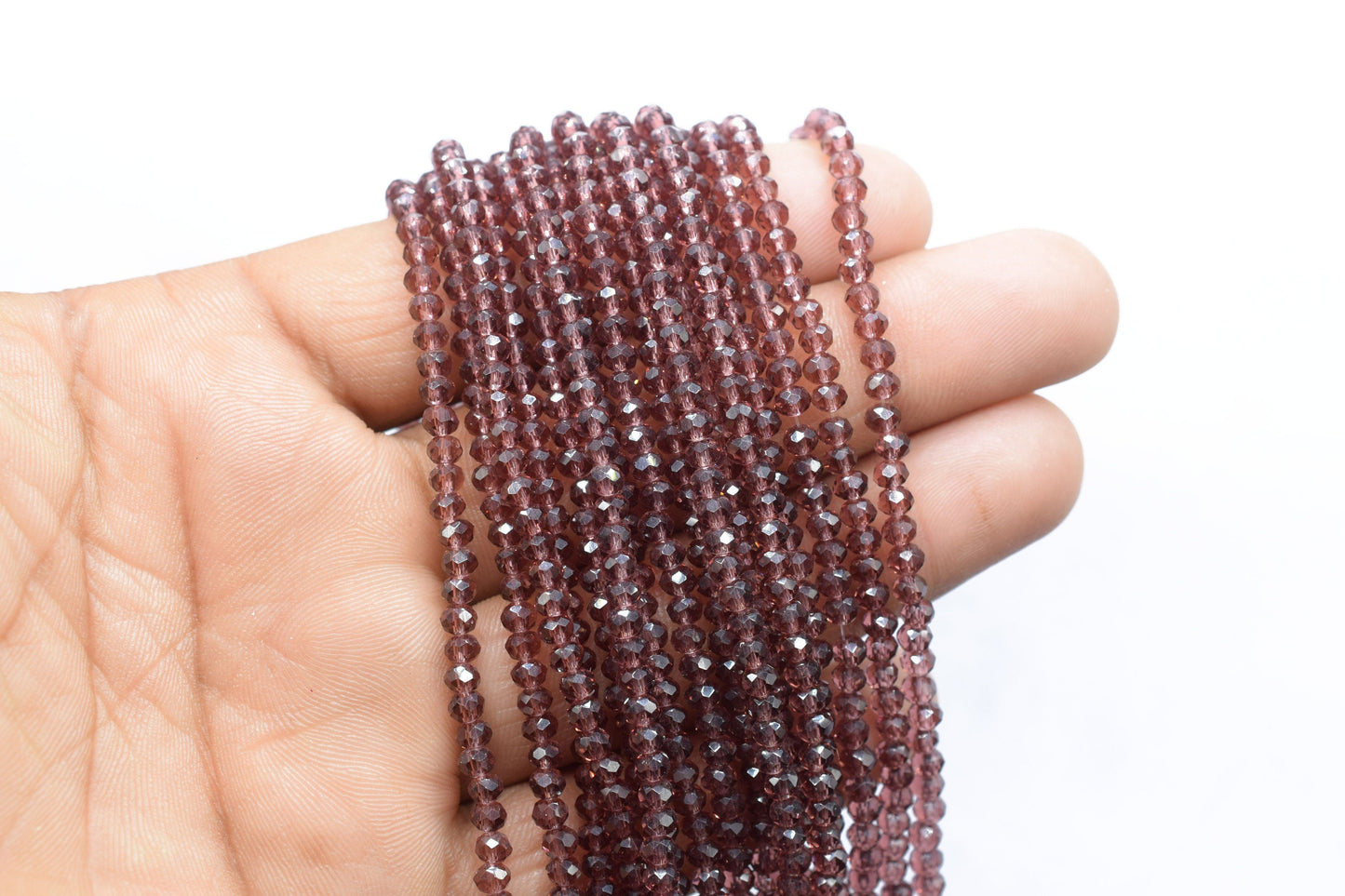 3.50mm Amethyst Faceted Beads,Amethyst Jewelry Making beads,Gemstone Wholesale Beads supplier,Amethyst Quartz Beads,Amethyst Beads Jewelry