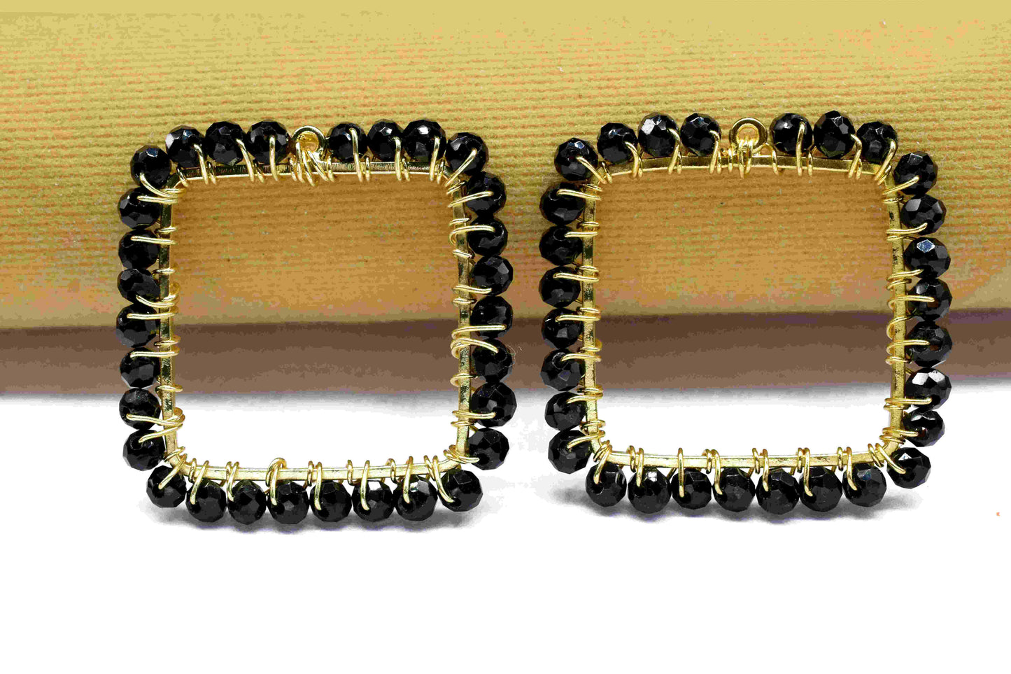 Pink Amethyst Wire Wrapped Dangle Connector,Beaded Earring Connector,Gemstone Component,Handmade Earring,Finding Necklace Component Jewelry,