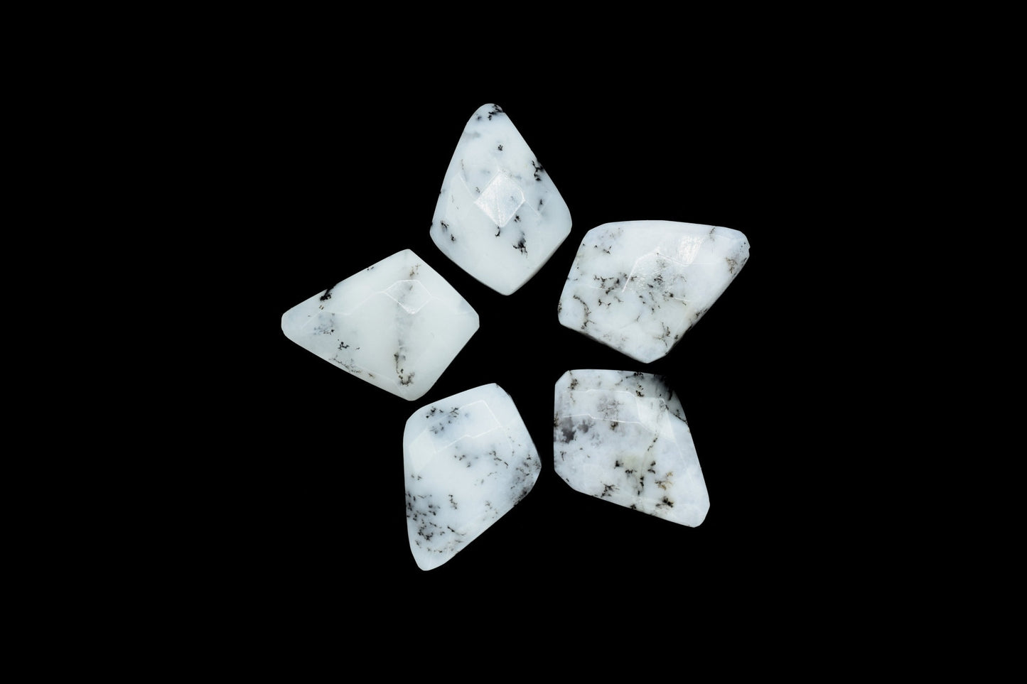 Dendrite Opal 10x14mm Faceted Tie shape Briolettes,fancy briolette beads,Dendrite opal Beads,Natural Dendrite Opal Faceted stones