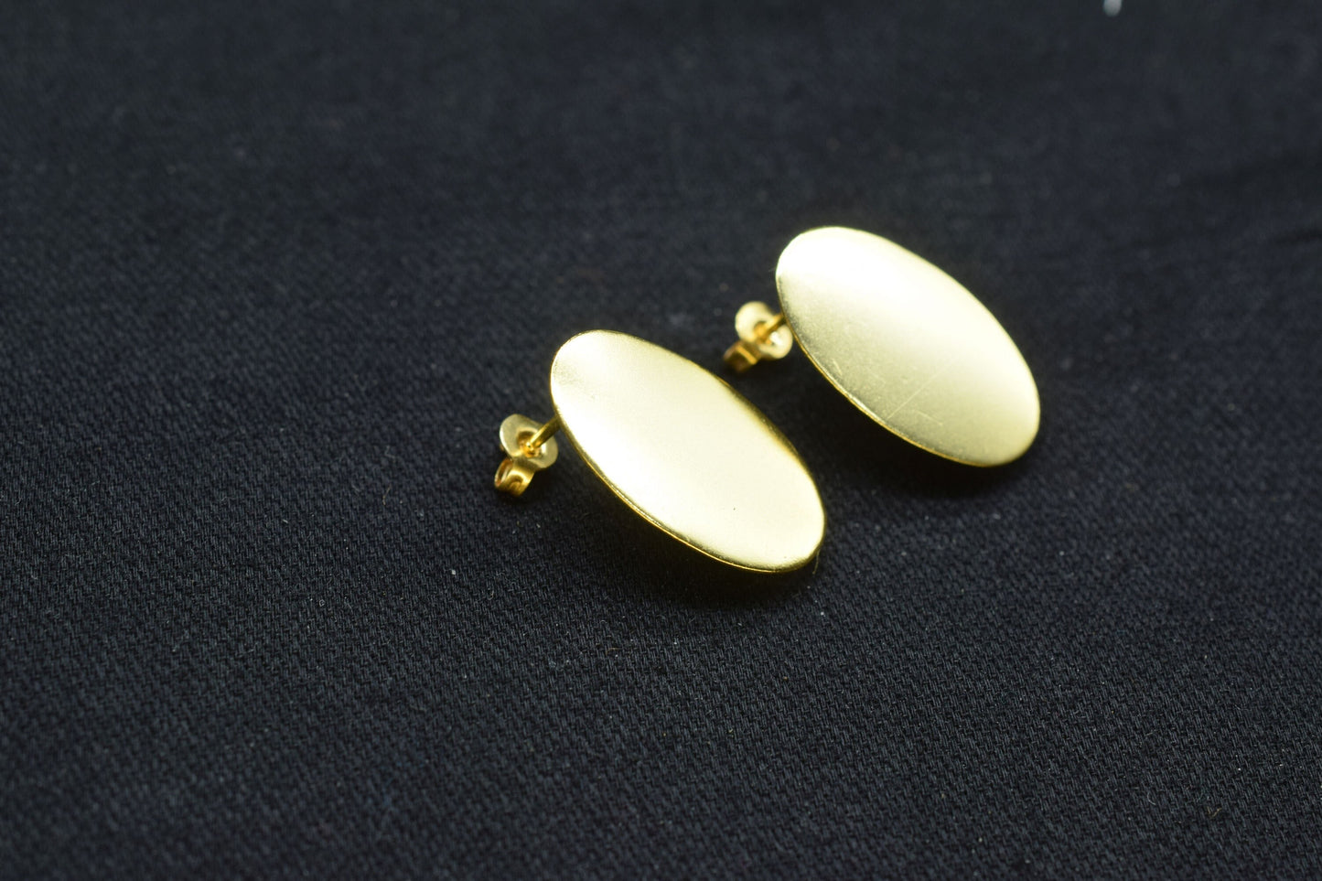 Gold plated Brass Earring post Studs,Oval shape Earring connector,Brass Earring charms,Earring findings jewelry,Brass Jewellery,Wedding Gift