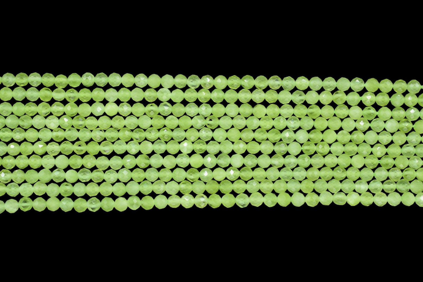 Peridot AAA Faceted beads/Green Stone Beads/Rondelle Beads/Jewerly Making Beads/Micro Cut Beads/Loose Gemstone Beads/Wholesale Beads/Gift
